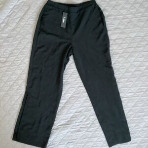 NWT Lulus Size Small Dress Pants Slit On Side Of Legs Black Pull Up